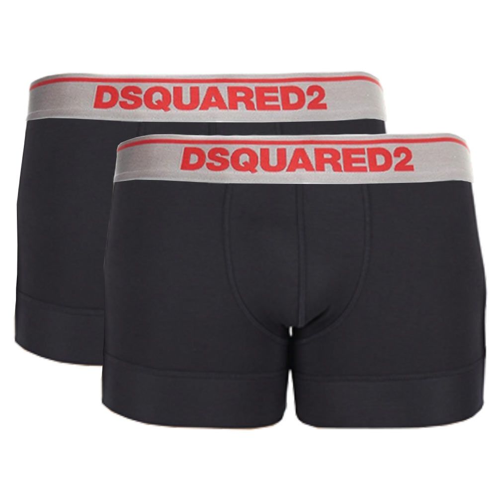 Dsquared2 Boxershort 2-Pack - Zwart