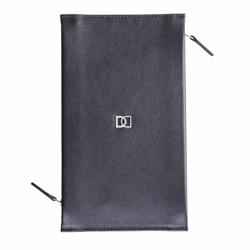 DUN wallets duo leather travel pouch
