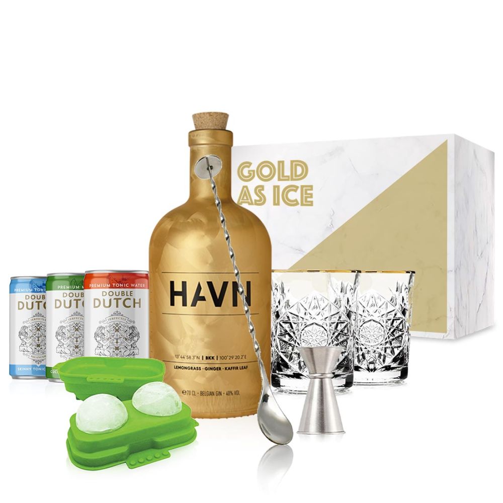 The Gold As Ice HAVN Gin & Tonic Set 