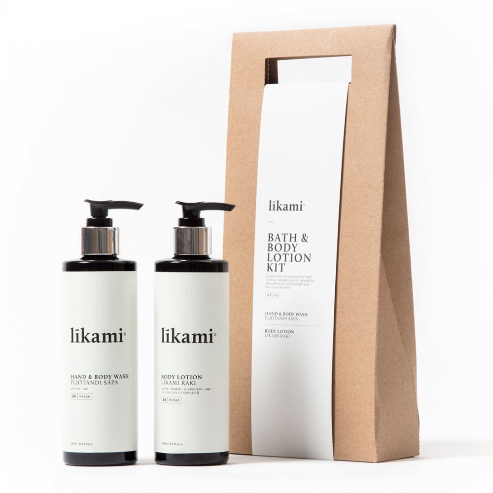 Kit di lozioni per il bagno e il corpo Likami