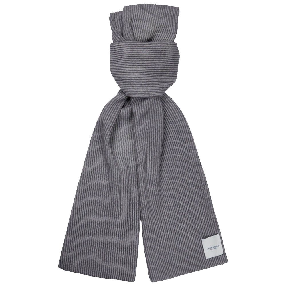 Profuomo Wool Knitted Scarf