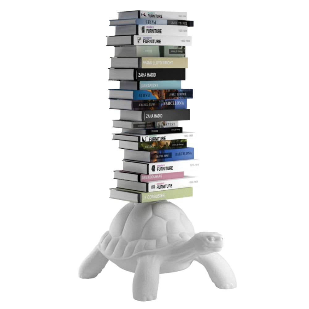 Qeeboo Turtle Carry Bookcase White