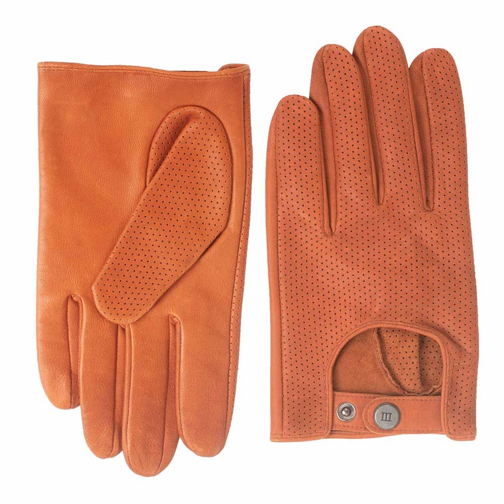 Tresanti leather car gloves - cognac