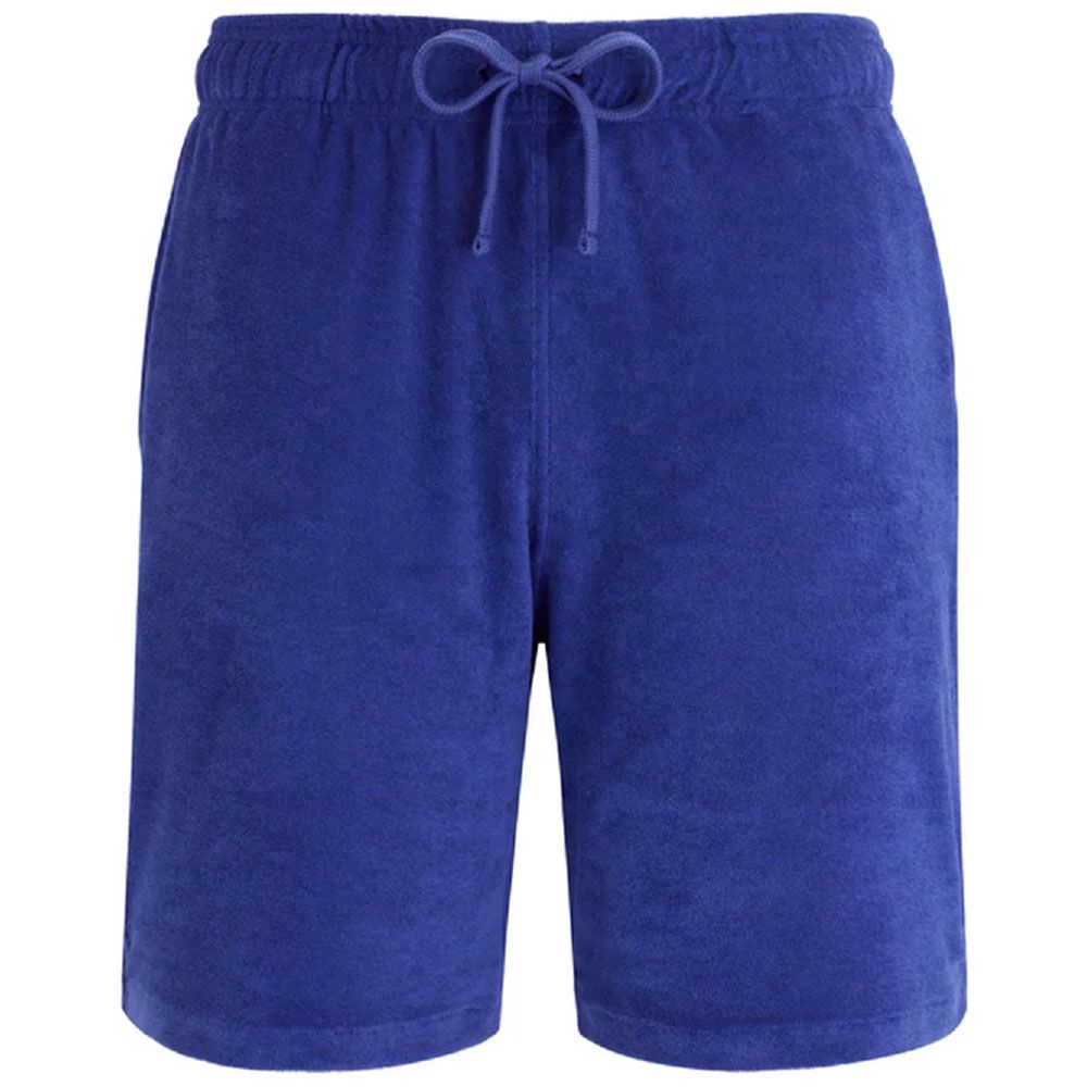 Vilebrequin Frottee-Bermuda-Shorts - Marineblau
