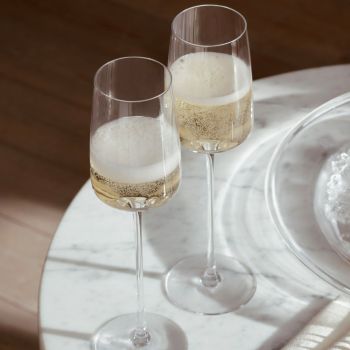 L.S.A. Metropolitan Champagne Glas - Set Van 4