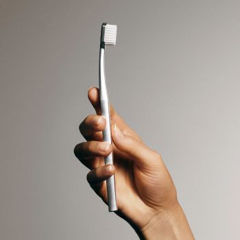 Aurezzi Toothbrush - Silver White