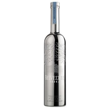 Belvedere Customizable Silver Sabre Luminous vodka - Magnum
