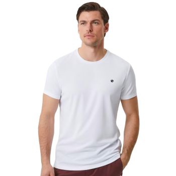 Björn Borg Ace T-Shirt mit Streifen - Weiß