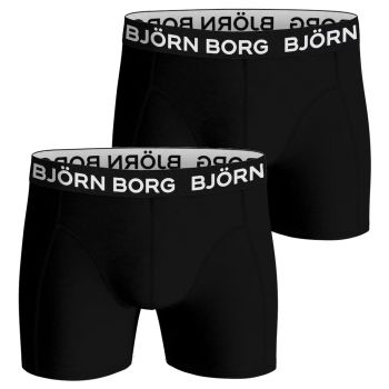 Björn Borg Boxer in cotone di bambù 2 pezzi - Nero