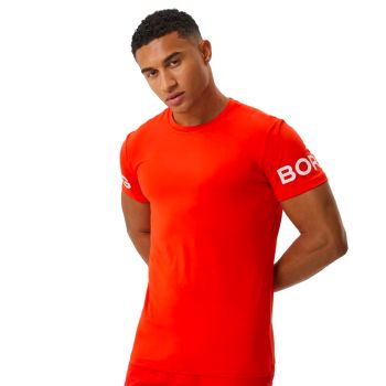 Björn Borg Borg T-shirt - Orangered