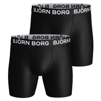 Björn Borg Boxer Performance 2-Pack - Nero