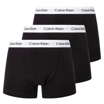 Calvin Klein Baumwoll-Boxershort 3er-Pack - Schwarz