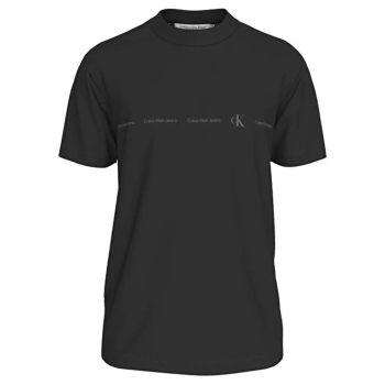 Calvin Klein Logo T-Shirt - Schwarz