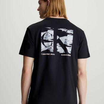 Calvin Klein T-shirt avec logo - Noir
