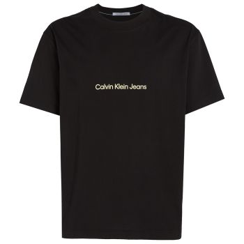Calvin Klein T-Shirt With Logo On The Back - Black