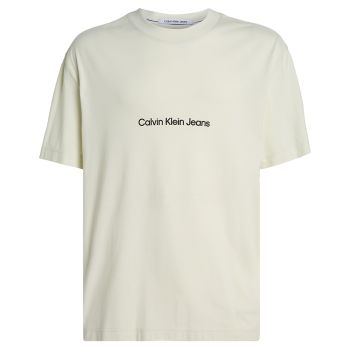 Calvin Klein T-Shirt With Logo On The Back - Icicle