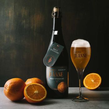 Dame Jeanne Champagner Bier Brut d'Anvers Geschenkbox