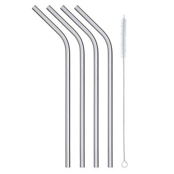 Set Steel Straws - 23 cm