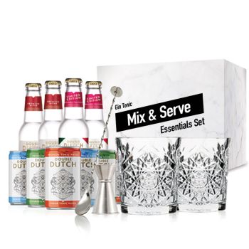 Gin Tonic Mix & Serve Essentials Set