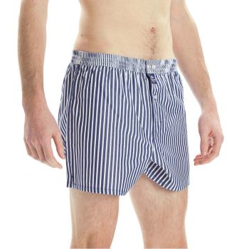 Fitfulvan Mens Boxer Briefs Pajama Casual Household Arrow Home Shorts Pants Underwear Flat Angle Striped Pajama 