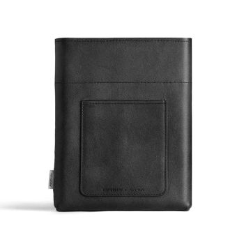 Memobottle A5 leather sleeve - black