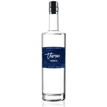 Personalised Vodka - Blue Marble - Custom Name