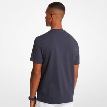 Michael Kors Empire Logo T-Shirt - Marineblau