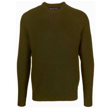 Michael Kors Knitted Pullover - Military Green