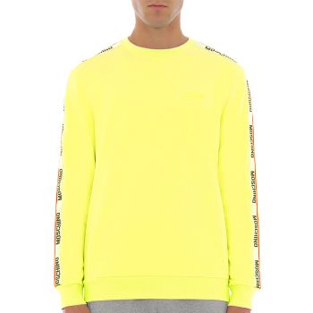 Moschino Sweatshirt Logo Trim - Yellow