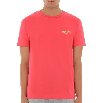 Mens Moschino pink Teddy Bear T-Shirt