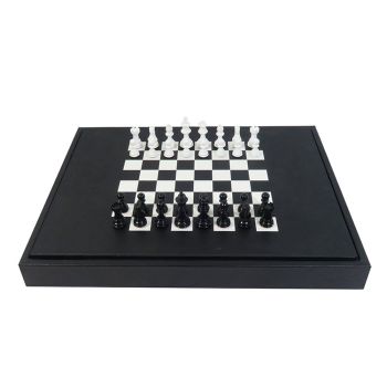 Hector Saxe Leather Multi-Game Box