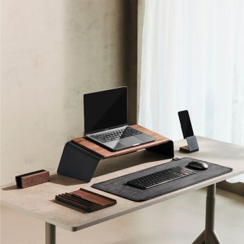 The NOOE Complete Desk Essentials Set - Walnut