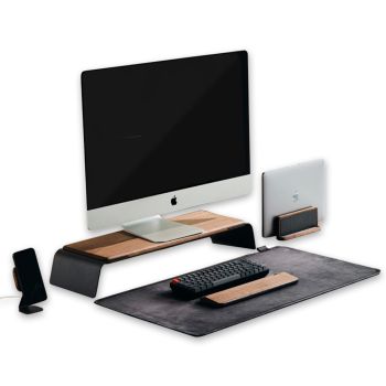 NOOE Complete Desk Setup Set - Walnoot