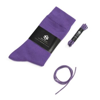 Owen Smith Socks & Laces Set Purple