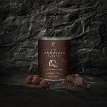 P-Stash Hazelnuts Dark Chocolate & Cocoa - 60 gr