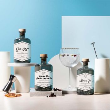 Gin personalisiert - London Dry Gin mit Deinem Etikett