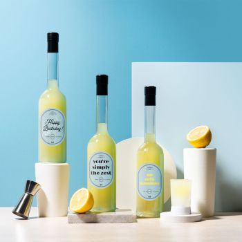 Personalised Limoncello Shooter Set