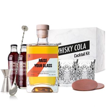 Personalised Whisky cola cocktail set