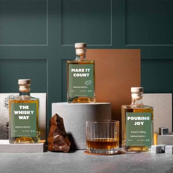Personalisiertes Old Fashioned Whisky Set