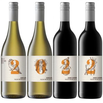 Personalised Wine - Quartet Xmas