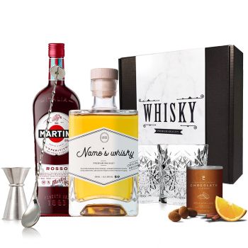 Personalised Manhattan Cocktail Set