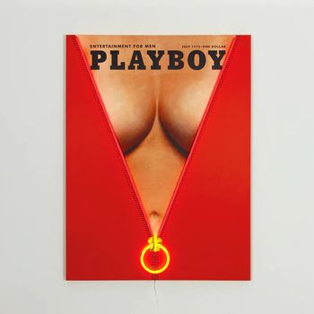 Locomocean x Playboy Zip Cover Muurkunst