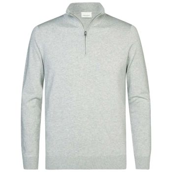 Profuomo Pullover Half Zip - Grey