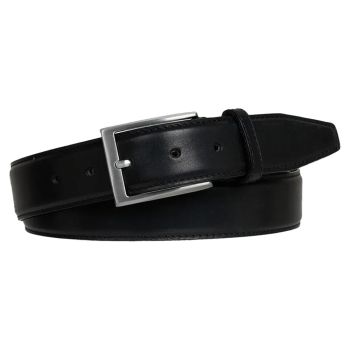 Profuomo Leather Belt - Black