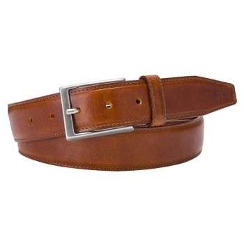 Profuomo Leather Belt - Cognac