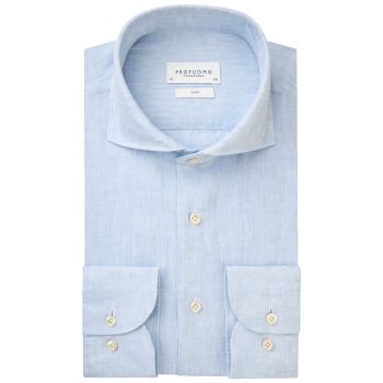 Profuomo Linen Shirt - Blue