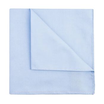 Profuomo Pocket Square - Light Blue
