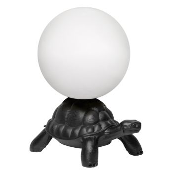 Qeeboo Turtle Carry Lamp - Black