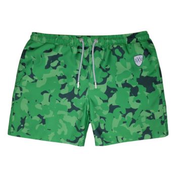 Saint Victory swim shorts - Camo Green