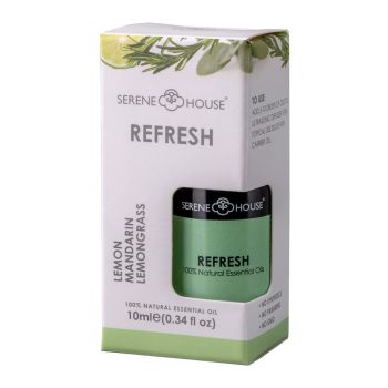 Serene House Refresh 100% Natuurlijke Etherische Olie